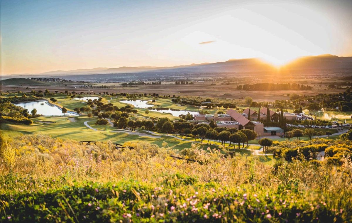 Vista aérea de Retamares Club de Golf